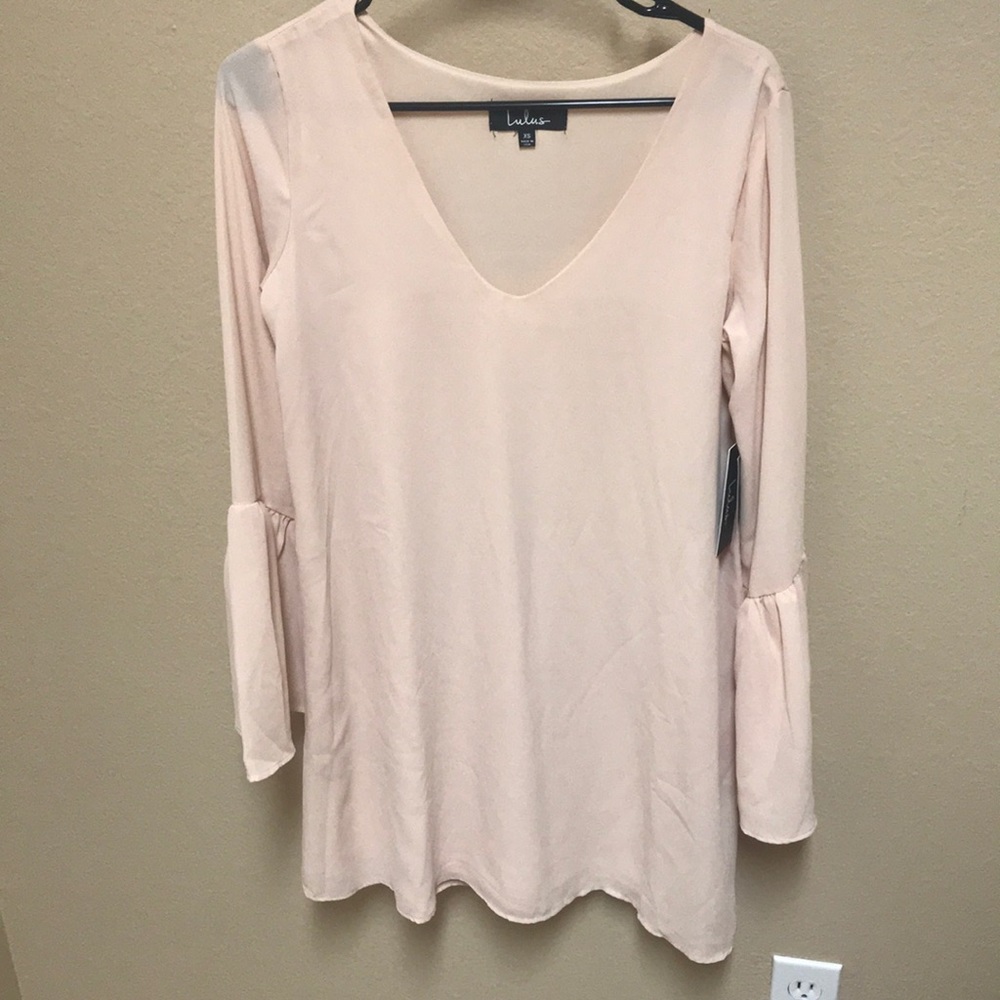 Lulu light pink/peach dress